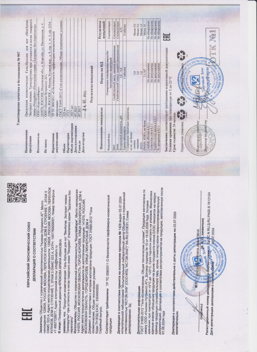 Паспорт №072025